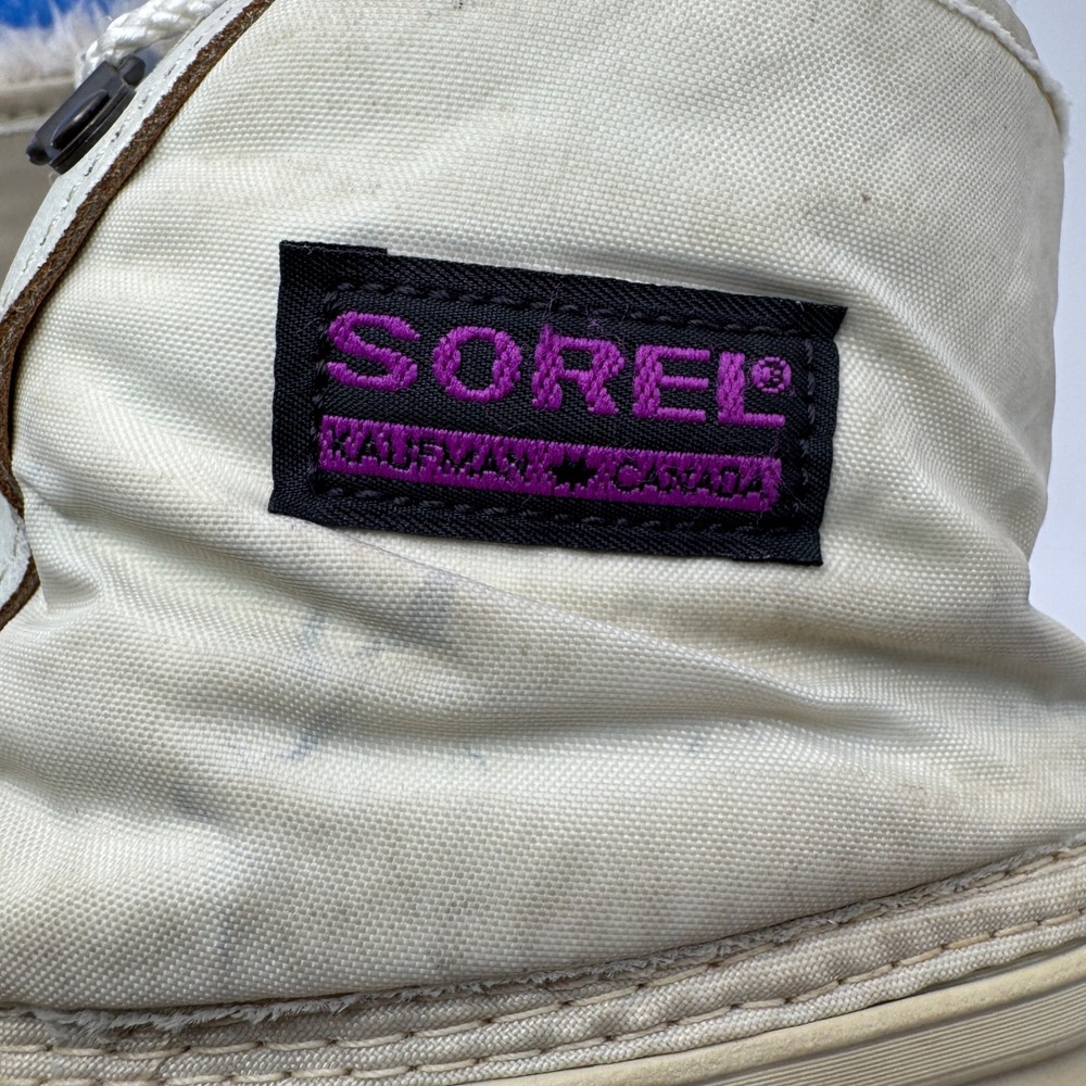 Sorel‎ Snow Boots Women 9 *Some Wear* Insulated Waterproof Lace Up Winter - Picture 3 of 12